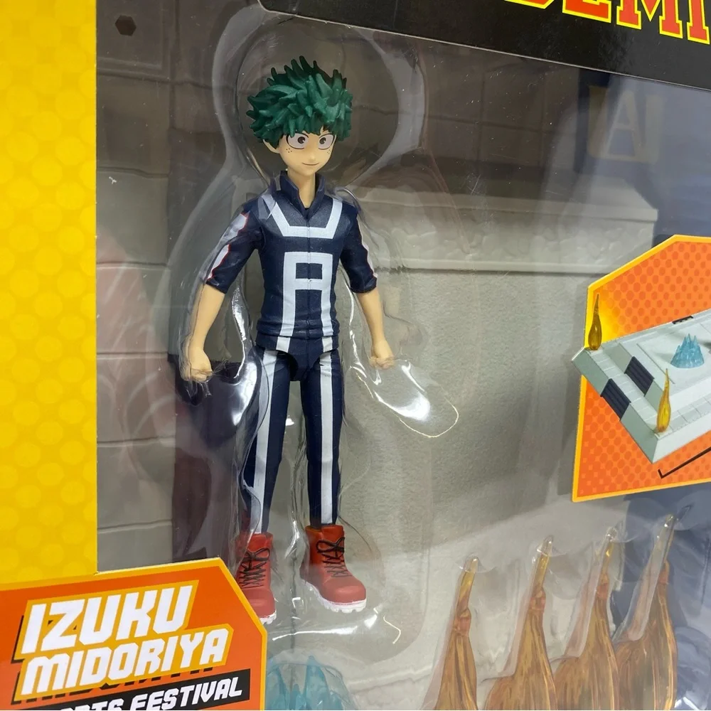 McFarlane - My Hero Academia -‎ Sports Festival Arena + Midoriya Figure NEW